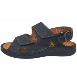 Helix Leder Sandale Schwarz 82141-31 Schuhe