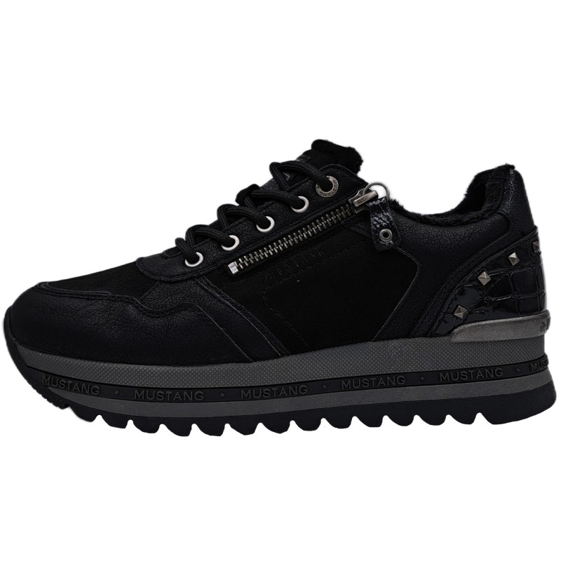 Mustang Damen Sneaker 15M0312002 black Schuhe