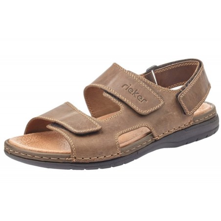 Rieker Herren Sandale Dunkelbraun 25558-25 Schuhe