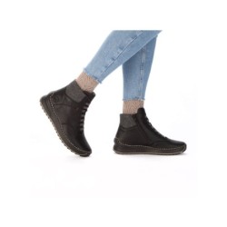 Rieker Schnürstiefel 51553-00 Schuhe