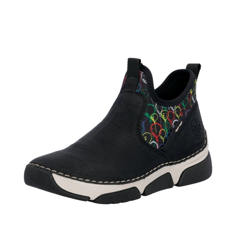 Rieker Damen Slipper 45957-00 Schuhe