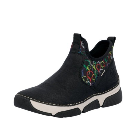 Rieker Damen Slipper 45957-00 Schuhe
