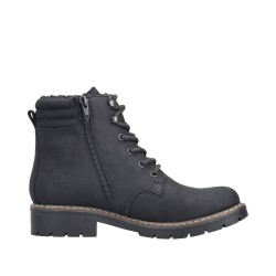 Rieker Tex Damen Winterboots Schwarz Y9125-00 Schuhe
