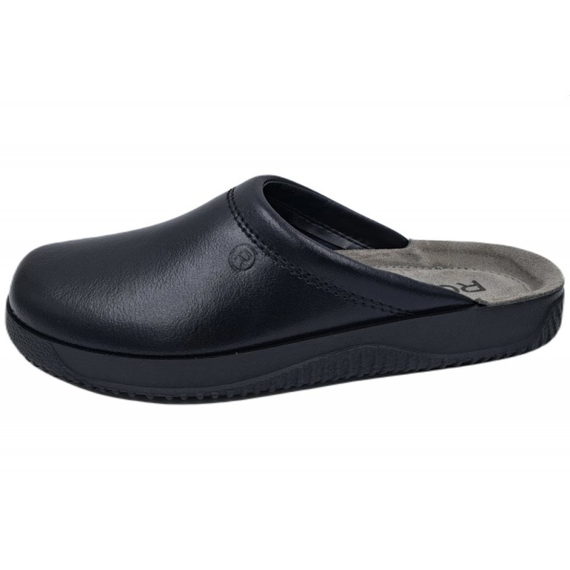 Rohde Herren Leder Clog Soltau H 2772-90 Schuhe