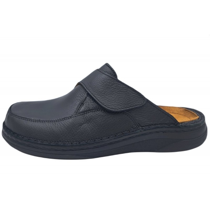 Helix Leder Pantolette Schwarz 82550-31 Schuhe