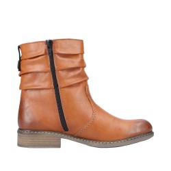 Rieker Damen Stiefelette Braun Z4180-22 Schuhe