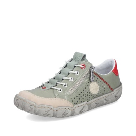 Rieker Damen Slipper L0355-52 Schuhe