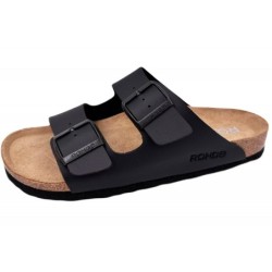 Rohde Herren  Pantolette Schwarz 5920-90 Schuhe