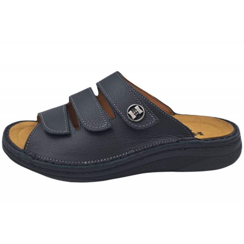 Helix Leder Pantolette Schwarz 82033-31 Schuhe