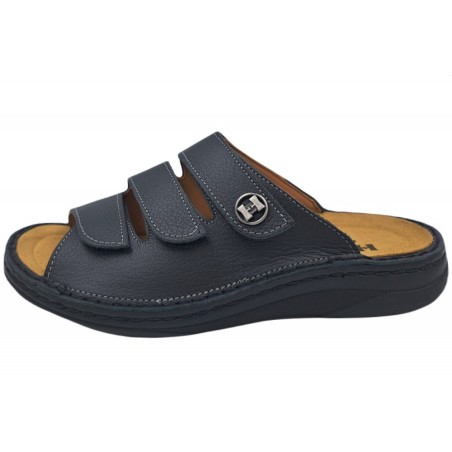 Helix Leder Pantolette Schwarz 82033-31 Schuhe