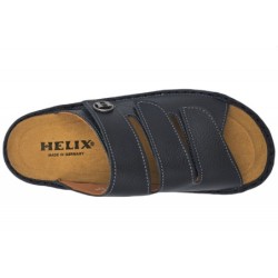 Helix Leder Pantolette Schwarz 82033-31 Schuhe