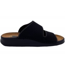 Helix Leder Pantolette Schwarz 54131-54 Schuhe