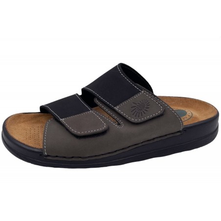 Helix Leder Pantolette Schwarz 54131-55 Schuhe