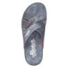 Rieker Herren Pantolette Blau 21099-15 Schuhe