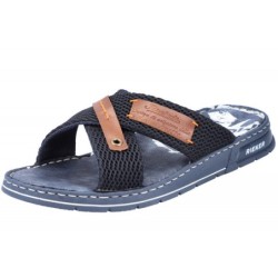 Rieker Herren Pantolette Blau  21239-14 Schuhe