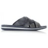 Rieker Herren Pantolette Blau 21062-15 Schuhe