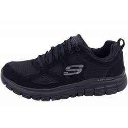 Skechers Burns Agoura Sneaker Herren Schwarz 52635 BBK Schuhe