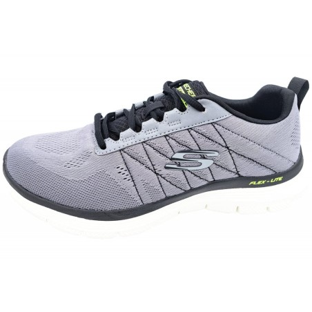 Skechers Herren Flex Grau 232243 LGBK Schuhe