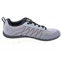 Skechers Herren Flex Grau 232243 LGBK Schuhe