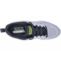 Skechers Herren Flex Grau 232243 LGBK Schuhe