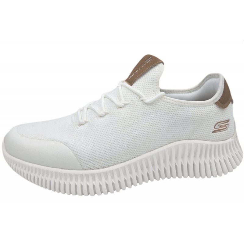 Skechers Herren Bobs Geo Offwhite 118173 OFWT Schuhe