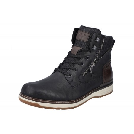 Rieker Herren Boots Schwarz TEX 39440-00 Schuhe