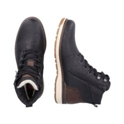 Rieker Herren Boots Schwarz TEX 39440-00 Schuhe