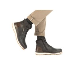 Rieker Herren Boots Schwarz TEX 39440-00 Schuhe