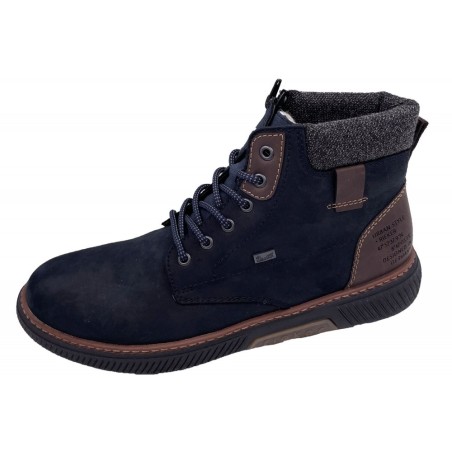 Rieker Tex Herren Boots Blau B3343-15 Schuhe