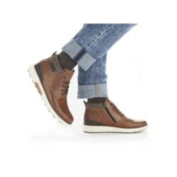 Rieker Herren Boots Braun B3330-25 Schuhe