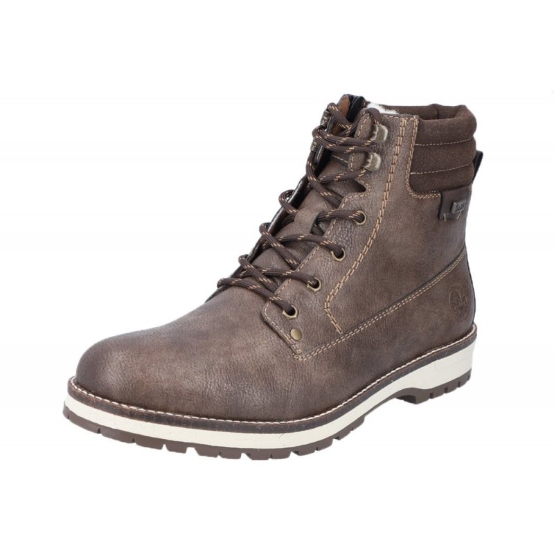 Rieker TEX Herren Schnürboots Braun F3944-24 Schuhe