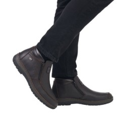 Rieker TEX Herren Stiefelette Dunkelbraun 05152-25 Schuhe