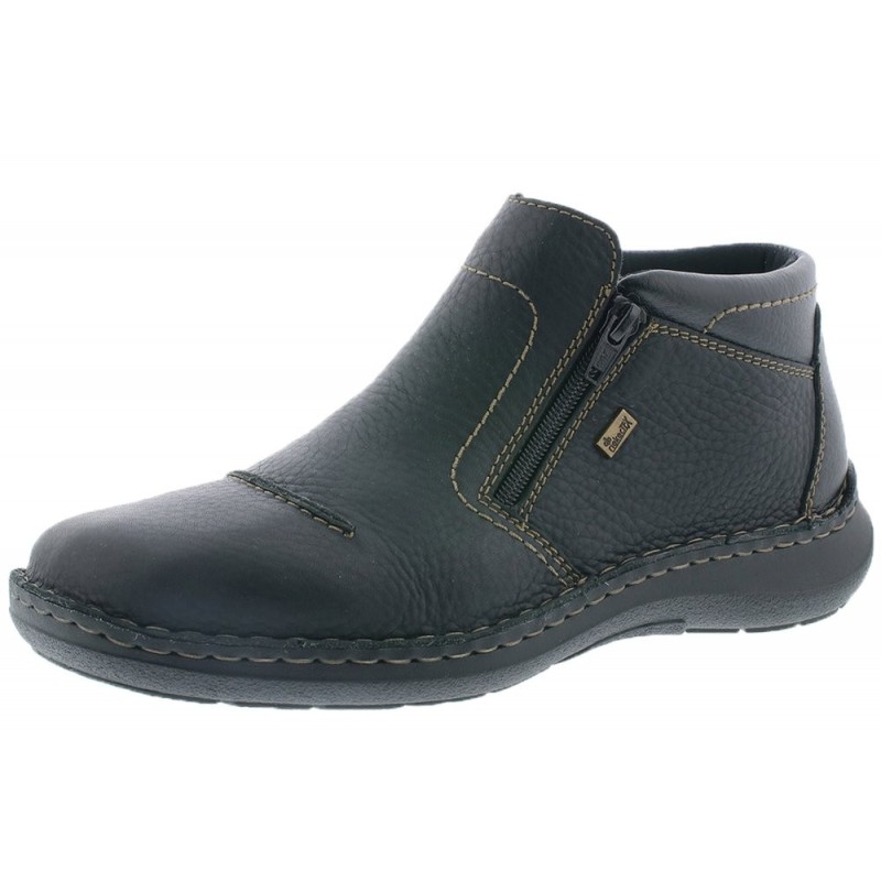 Rieker Herren Boots Tex Schwarz 03072-00 Schuhe