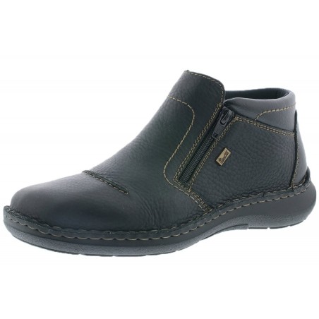 Rieker Herren Boots Tex Schwarz 03072-00 Schuhe