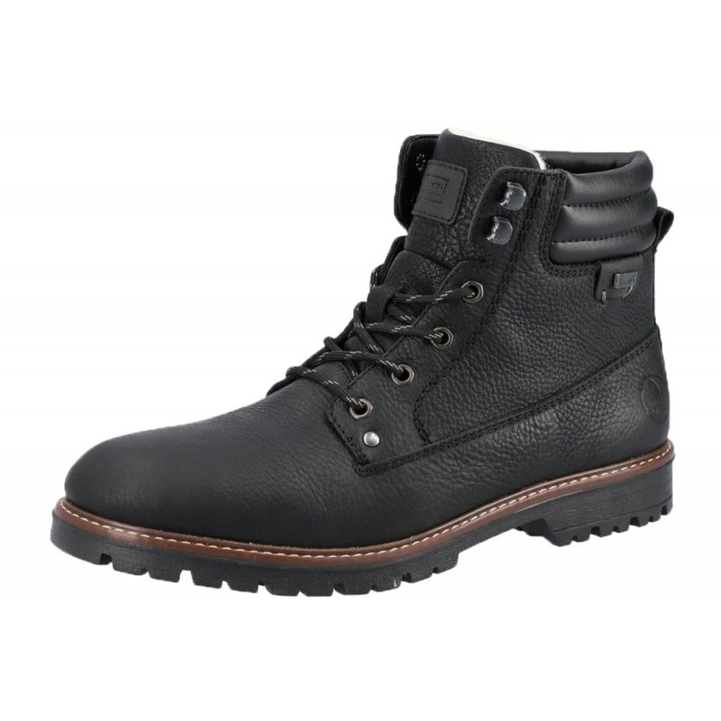 Rieker Herren Stiefel Schwarz  F3600-00 Schuhe