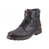 Rieker TEX Herren Schnürboots Schwarz Braun 32031-01 Schuhe