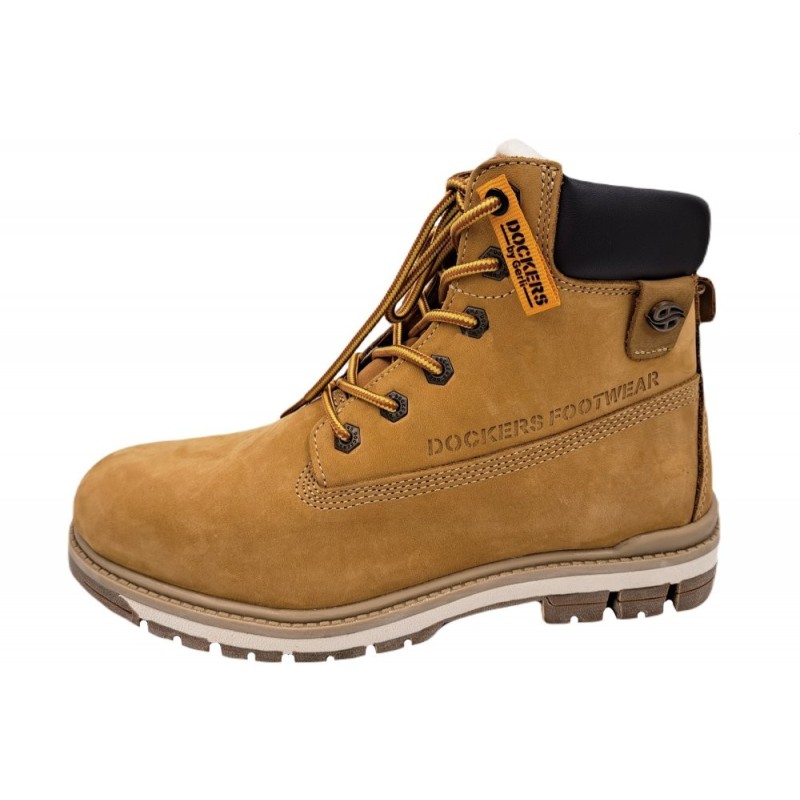 Dockers by Gerli Herren Leder Boots 43LU101-300-910 Schuhe