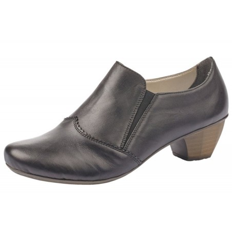 Rieker Damen Hochfrontpumps Schwarz 41751-01 Schuhe