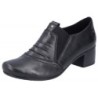Rieker Damen Hochfrontpumps Schwarz 41657-00 Schuhe