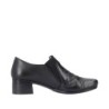 Rieker Damen Hochfrontpumps Schwarz 41657-00 Schuhe