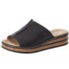 Rieker Damen Pantolette Schwarz 629M9-00 Schuhe