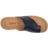 Gabor Damen Leder Pantolette Schwarz 03-700-27 Schuhe