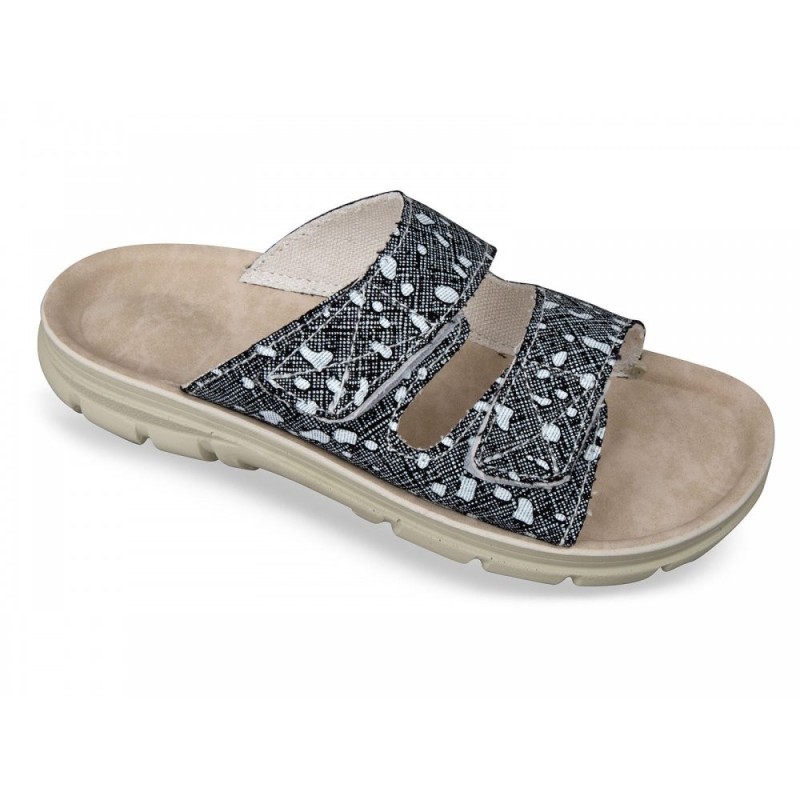Padero Damen Pantolette Grau 220440001 Schuhe