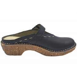 El Naturalista YGGDRASIL Clog Schwarz NG96 Black Schuhe