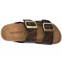Supersoft Damen Pantolette Braun 27454200300 Schuhe