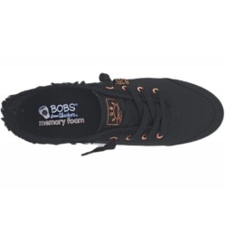Skechers Canvas Sneaker Schwarz 33492 BLK Schuhe
