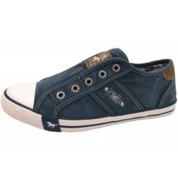 Mustang Damen Sneaker Blau/Grün 1099401-87 Schuhe