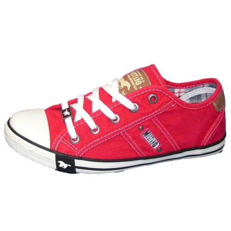 Mustang Damen Sneaker Rot 1099-302-5 Schuhe