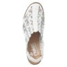 Rieker Damen Hochfrontpumps Weiß 46778-80 Schuhe