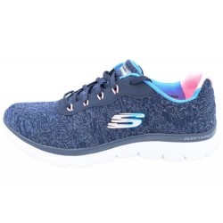 Skechers Damen Flex Appeal 4.0 Blau 149570 NVMT Schuhe